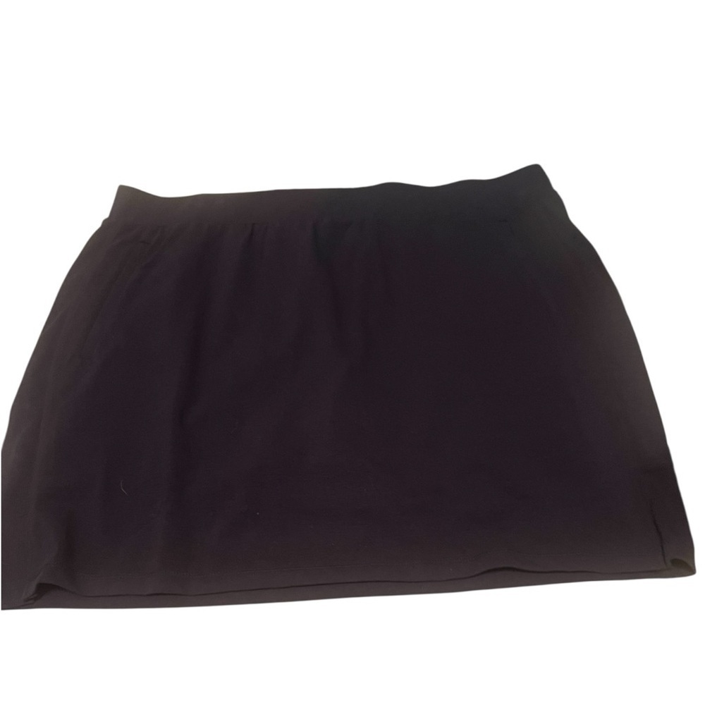 Talbots T by Talbots Navy Skort XL – Cotton Blend with Zipper Pockets